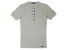 '11春夏 G8L14T ヘンリーネック半袖Tシャツ グレー