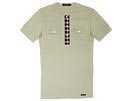 '11春夏 G8L14T ヘンリーネック半袖Tシャツ ベージュ