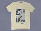 DOLCE&GABBANA ドルチェ＆ガッバーナ '11秋冬 G8M10G プリント半袖Tシャツ ベージュ