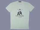 DOLCE&GABBANA ドルチェ&ガッバーナ '11秋冬 G8M16G プリント半袖Tシャツ ライトグレー