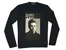 DOLCE&GABBANA ドルチェ&ガッバーナ '11秋冬 G8M97T プリント長袖ロングTシャツ ブラック