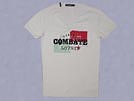 DOLCE&GABBANA ドルチェ&ガッバーナ '12春夏 G8O70G Vネック半袖Tシャツ ライトグレー