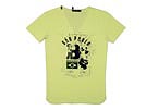 DOLCE&GABBANA ドルチェ&ガッバーナ '12春夏 G8O73G Vネック半袖Tシャツ イエローグリーン