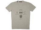 DOLCE&GABBANA ドルチェ＆ガッバーナ '12春夏 G8P03G Vネック半袖Tシャツ グレー