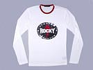 DOLCE&GABBANA ドルチェ&ガッバーナ '12春夏 G8P62G ROCKY 長袖ロングTシャツ ホワイト