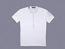 DOLCE&GABBANA ドルチェ&ガッバーナ '12春夏 G8Q43T ヘンリーネック半袖Tシャツ ホワイト
