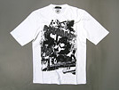 GC514 USED加工プリントTシャツ オフホワイト
