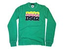 GC589 DSQ2 ロングTシャツ グリーン