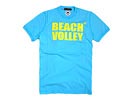 GC591 BEACH VOLLEY半袖Tシャツ アクアブルー
