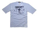 '10春夏 GC593 USED加工半袖Tシャツ ライトブルー
