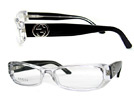 GUCCI　グッチ　2972　ロゴありスケルトンメガネフレーム・眼鏡