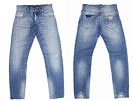 '11春夏 GZN9BD ウォッシュデニムパンツ ブルー