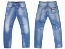 '11春夏 GZN9BD ウォッシュデニムパンツ ブルー