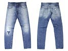 DOLCE&GABBANA ドルチェ&ガッバーナ '11春夏 GZN9BD ウォッシュ&クラッシュデニムパンツ ブルー