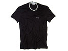 D&G レイヤード半袖Tシャツ ブラック×グレー