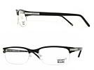 MONT BLANC モンブラン 0309 ブラックメガネフレーム 眼鏡