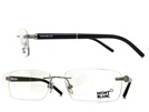 MONT BLANC モンブラン 0337 ブラックメガネフレーム 眼鏡