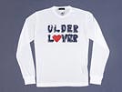 DSQUARED2 ディースクエアード '11春夏 GC0791 プリントロングTシャツ ホワイト