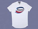 DSQUARED2 ディースクエアード '12春夏 GC0915 プリント半袖Tシャツ ホワイト