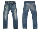DSQUARED2 ディースクエアード '10秋冬 LA0345 クラッシュ&ウォッシュデニムパンツ