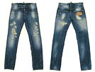 DSQUARED2 ディースクエアード '10秋冬 LA0386 クラッシュ&ウォッシュデニムパンツ