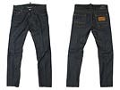 DSQUARED2 ディースクエアード '11秋冬 LA0457 生デニムしわ加工ストレッチデニムパンツ ブルー