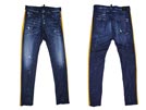 DSQUARED2 ディースクエアード '12春夏 LA0513 COOL GUY ブラウンライン デニムパンツ