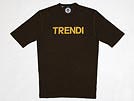 DSQUARED2 ディースクエアード '11春夏 GC0647 半袖プリントTシャツ ブラウン