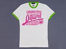 DSQUARED2 ディースクエアード '11春夏 GC0661 パイピング半袖Tシャツ ホワイト