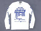 DSQUARED2 ディースクエアード '11秋冬 GC0702 プリント長袖ロングTシャツ ホワイト