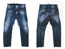 DSQUARED2 ディースクエアード '11春夏 LA0334 クラッシュ&ウォッシュデニムパンツ