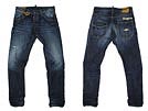 DSQUARED2 ディースクエアード '11秋冬 LA0362 ウォッシュ&クラッシュデニムパンツ ブルー