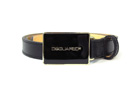 DSQUARED2　ディースクエアード2　TP129　スリムタイプベルト　ブラック