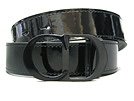 DIOR HOMME　ディオール オム　VRIC4426E　エナメルブラックベルト