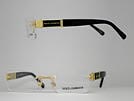 DOLCE&GABBANA ドルチェ＆ガッバーナ 1210 ゴールド×ブラックメガネフレーム 眼鏡 ■■不良品値下げ処分■■