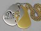 D&G ディーアンドジー DJ0635 ダブルプレートネックレス ■■不良品値下げ処分■■