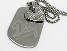 D&G ディーアンドジー チャームドッグタグネックレス b-DJ0638 ■■不良品値下げ処分■■