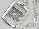 D&G ディーアンドジー DJ1085 ロゴプレートネックレス ■■不良品値下げ処分■■