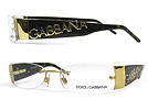 DOLCE&GABBANA ドルチェ＆ガッバーナ 1102 鼈甲×ゴールドメガネフレーム　眼鏡 ■■不良品値下げ処分■■