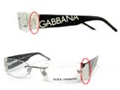 DOLCE&GABBANA ドルチェ＆ガッバーナ 【B品-3】1102ブラックメガネフレーム 眼鏡【51】 ■■不良品値下げ処分■■